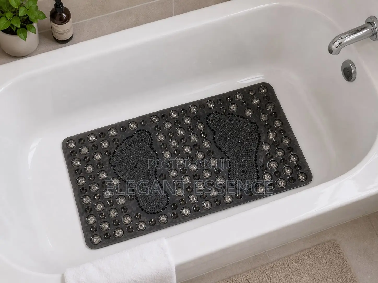 Bathroom Antislip 47 * 78cm, Shower Mats With Suction Cups