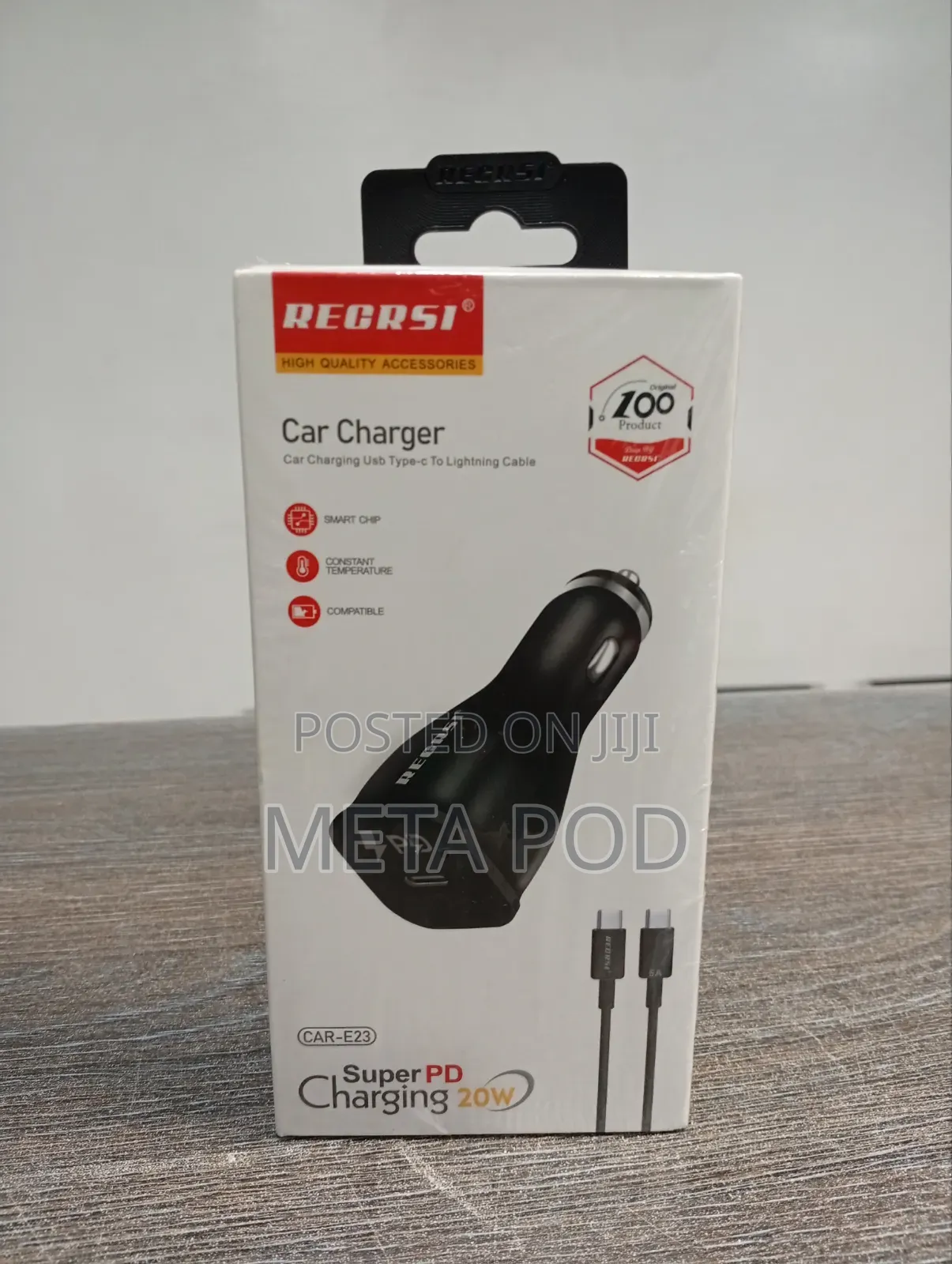 Recrsi E-23 20w Car Charger