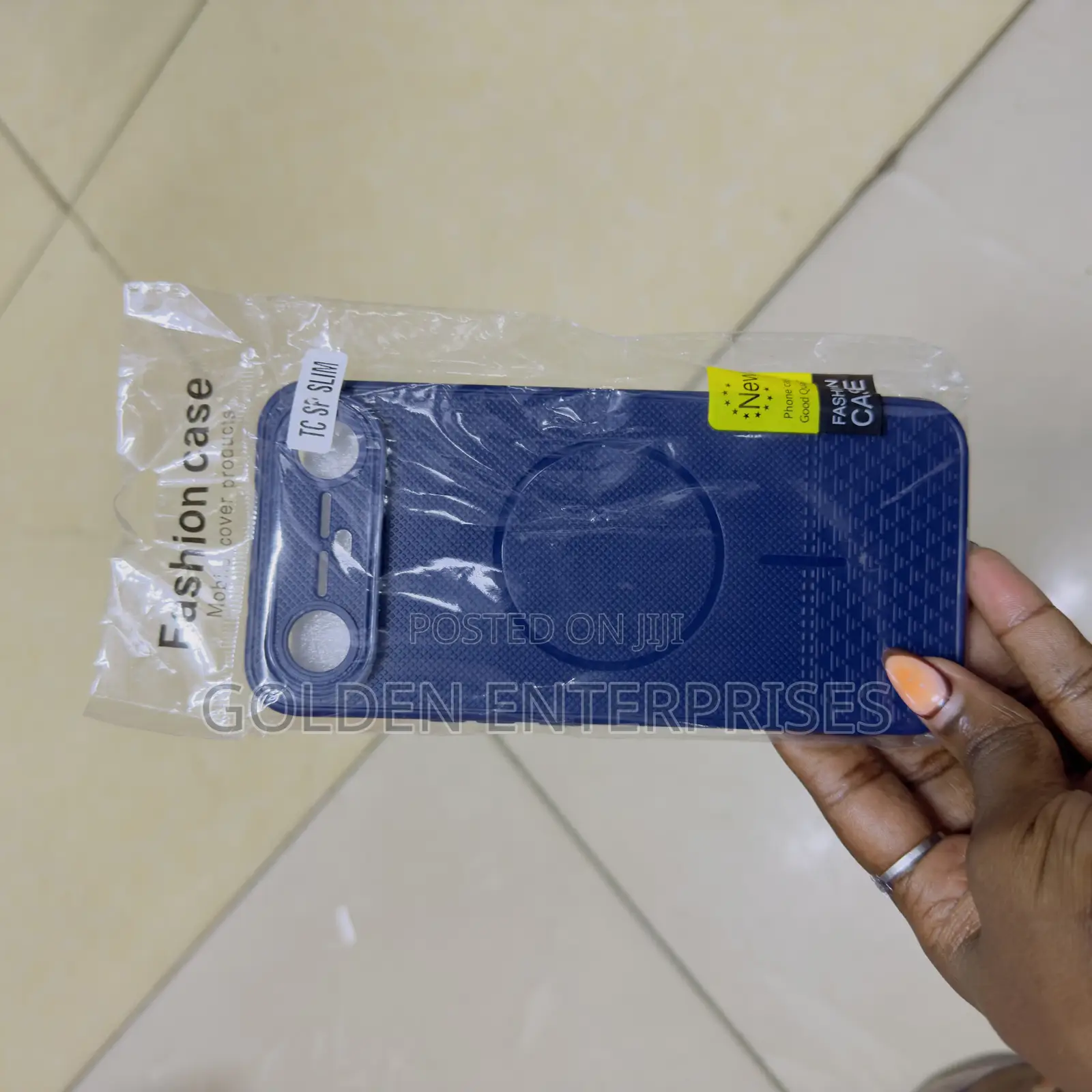 Tecno Spark Slim Blue Silicone Back Cover