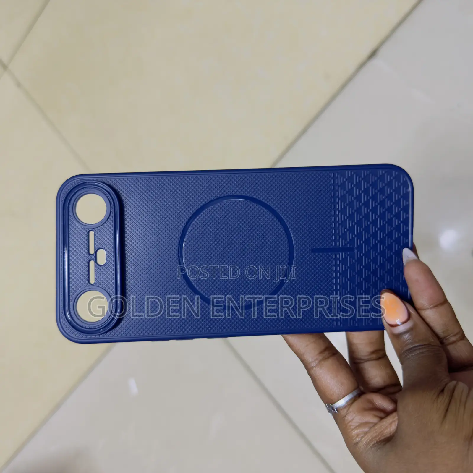 Tecno Spark Slim Blue Silicone Back Cover