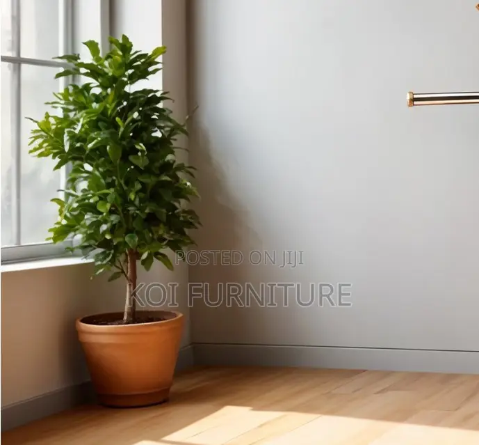 Dressers; Wooden Brown Long Coat Hat Hangers