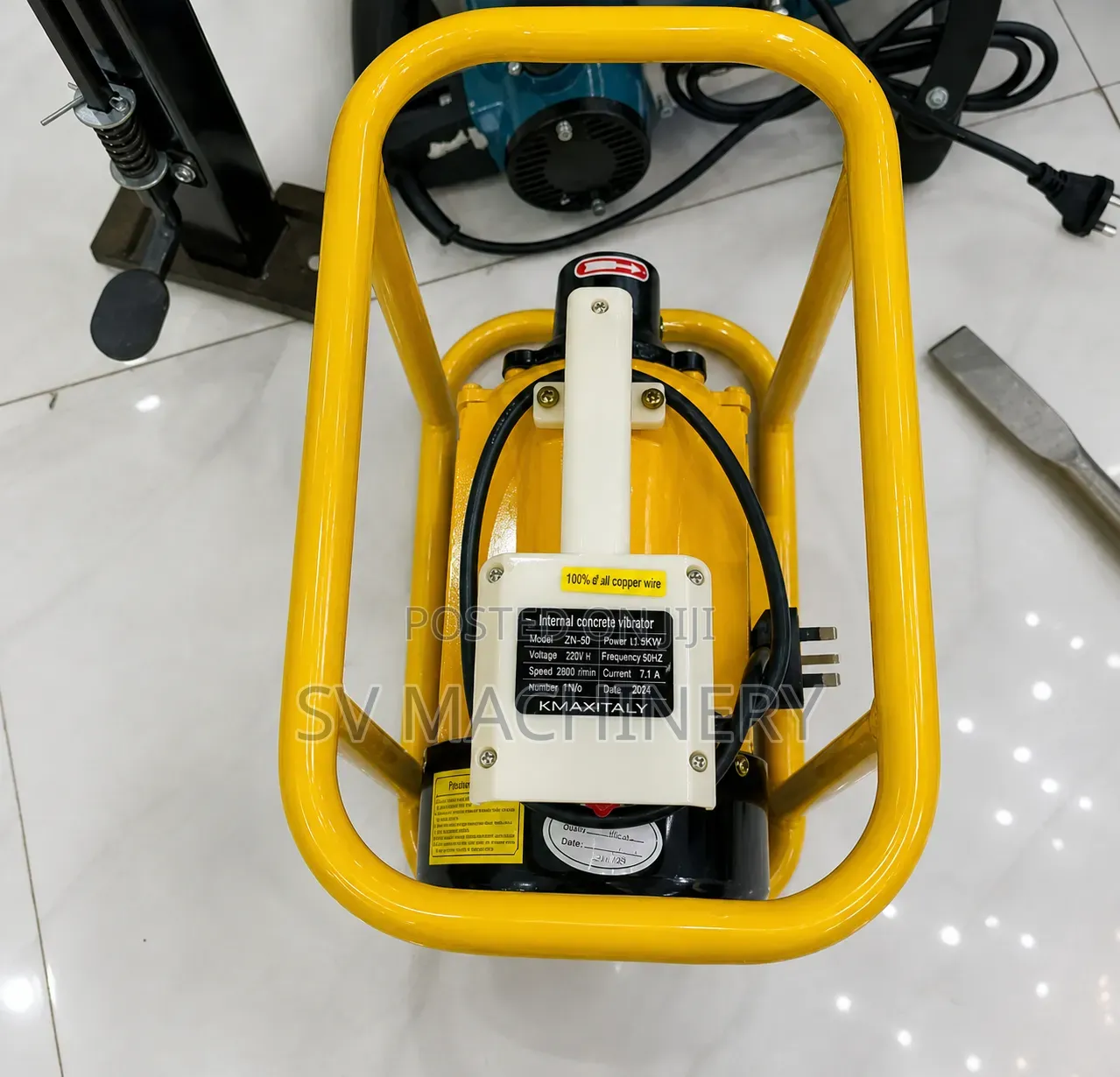 Heavy Duty Kmax Electric Concrete Vibrator