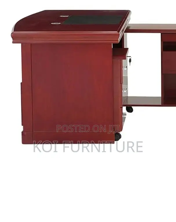 Office Desk; Ertgio 1.8m Vatee Resolute Mahogany Executive Desk