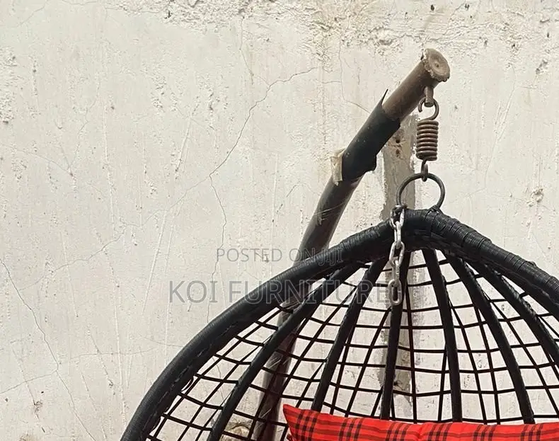 Home Chairs; Rattan Gunnmetal Swing Balcony Hammock Home Chairs