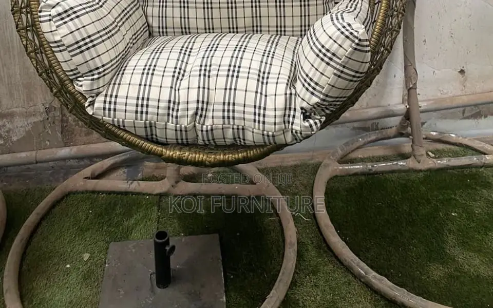 Home Chairs; Rattan Gunnmetal Swing Balcony Hammock Home Chairs