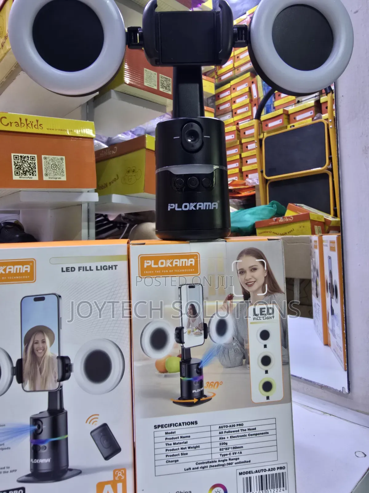 360° Ai Face Tracking Gimbal – Auto-A20 Pro Smart Shooting Tool