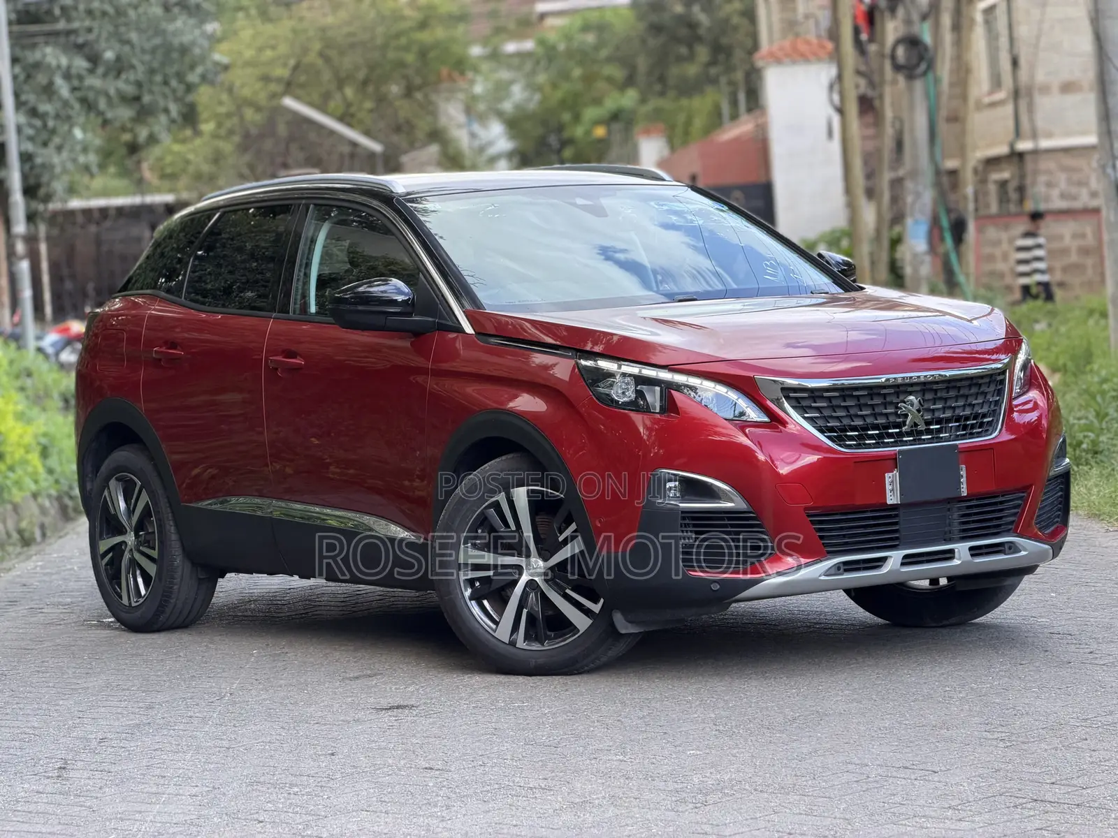 Peugeot 3008 2019 Red
