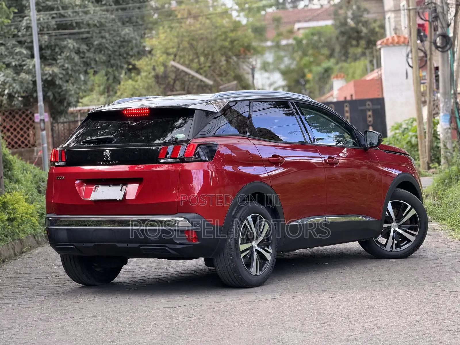 Peugeot 3008 2019 Red