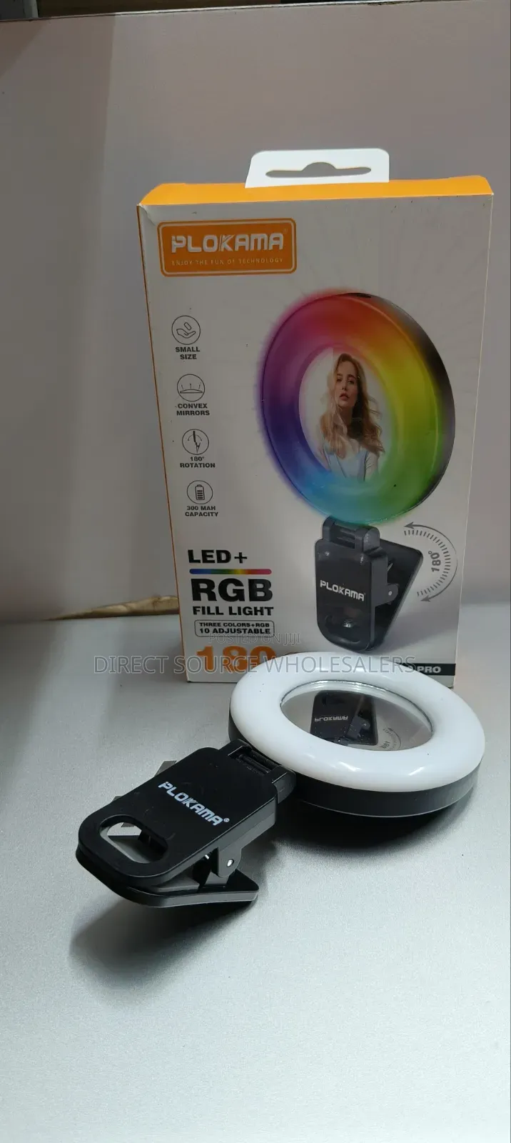 U20 Pro RGB Fill Light – Portable Lighting for Tiktok Youtube