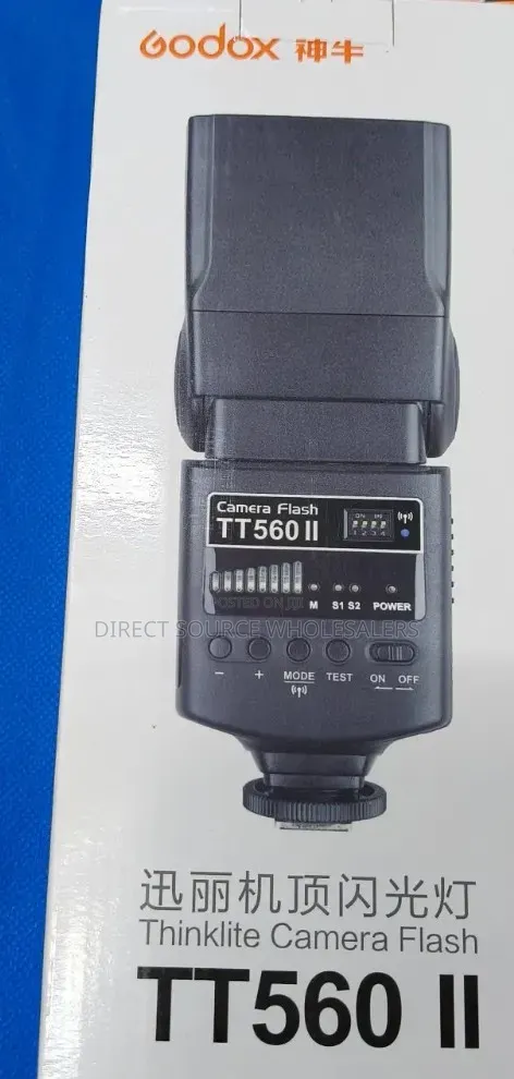 Godox Tt560 Camera Flash – Universal Speedlite for DSLR