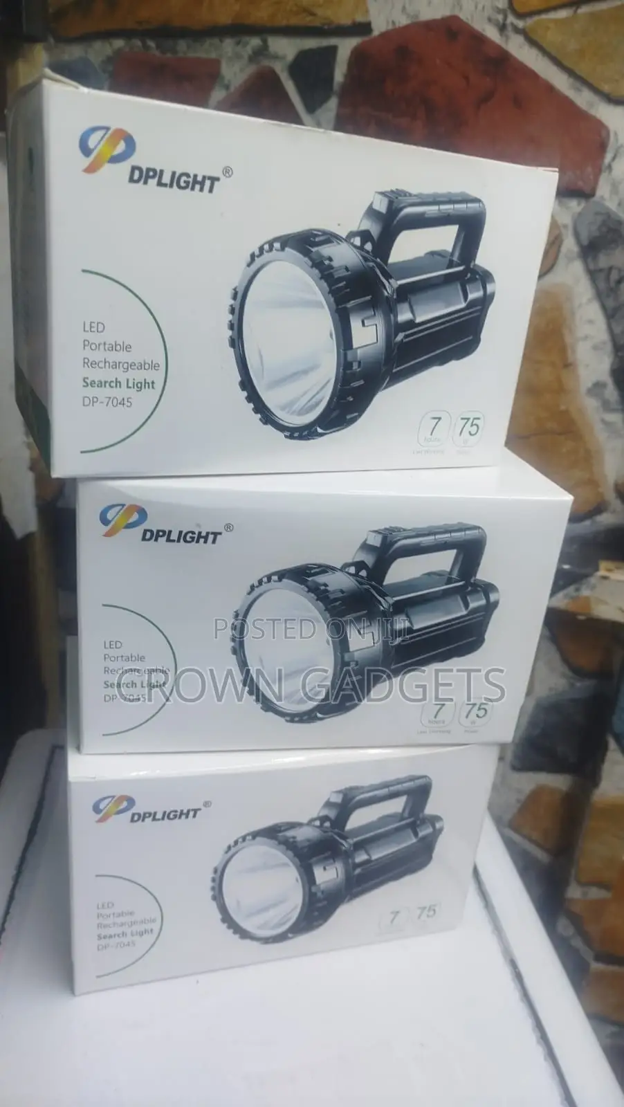 Dp Light 7045 Led Searchlight High Power Outdoor Torch