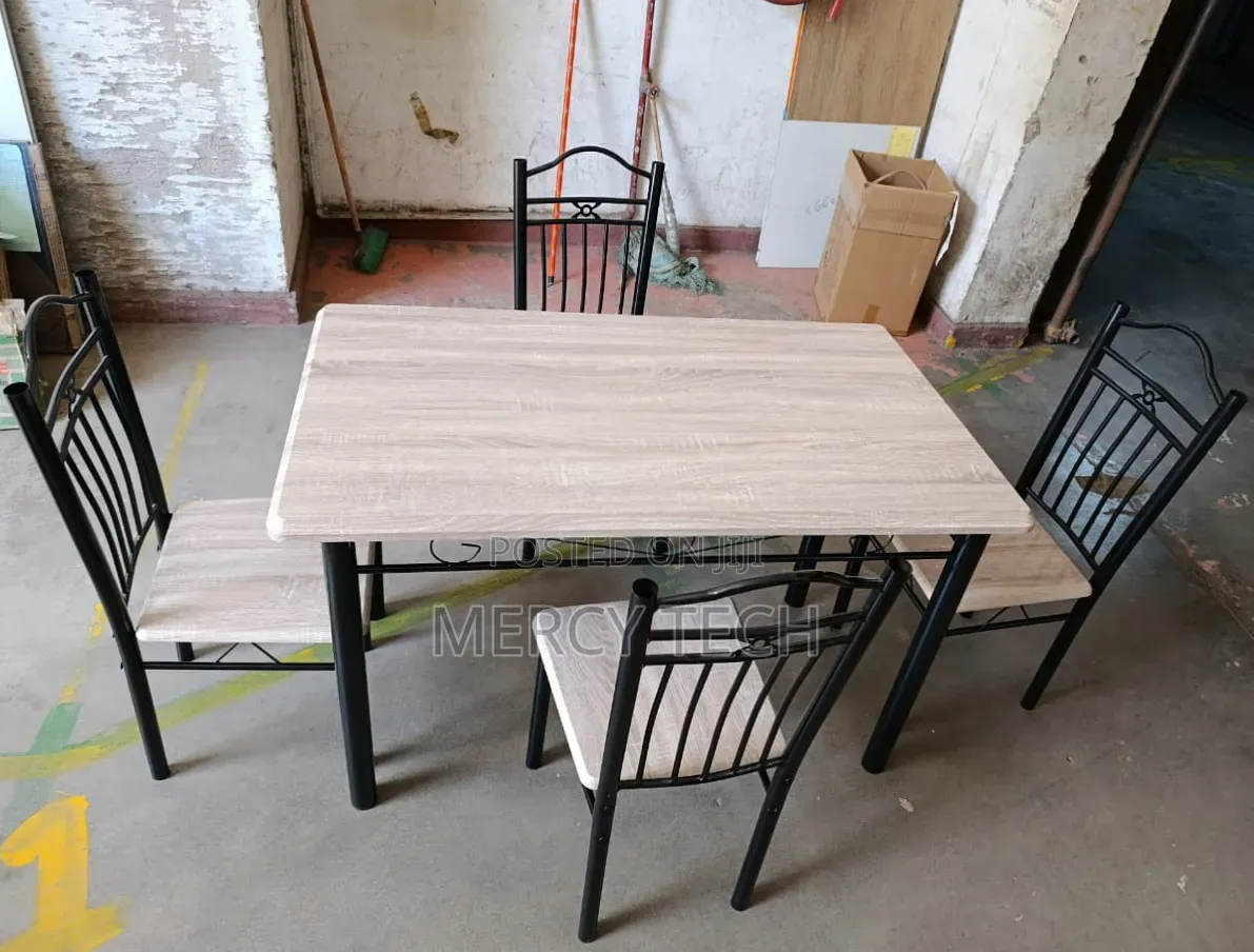 Executive 4-Seater Dining Table Set