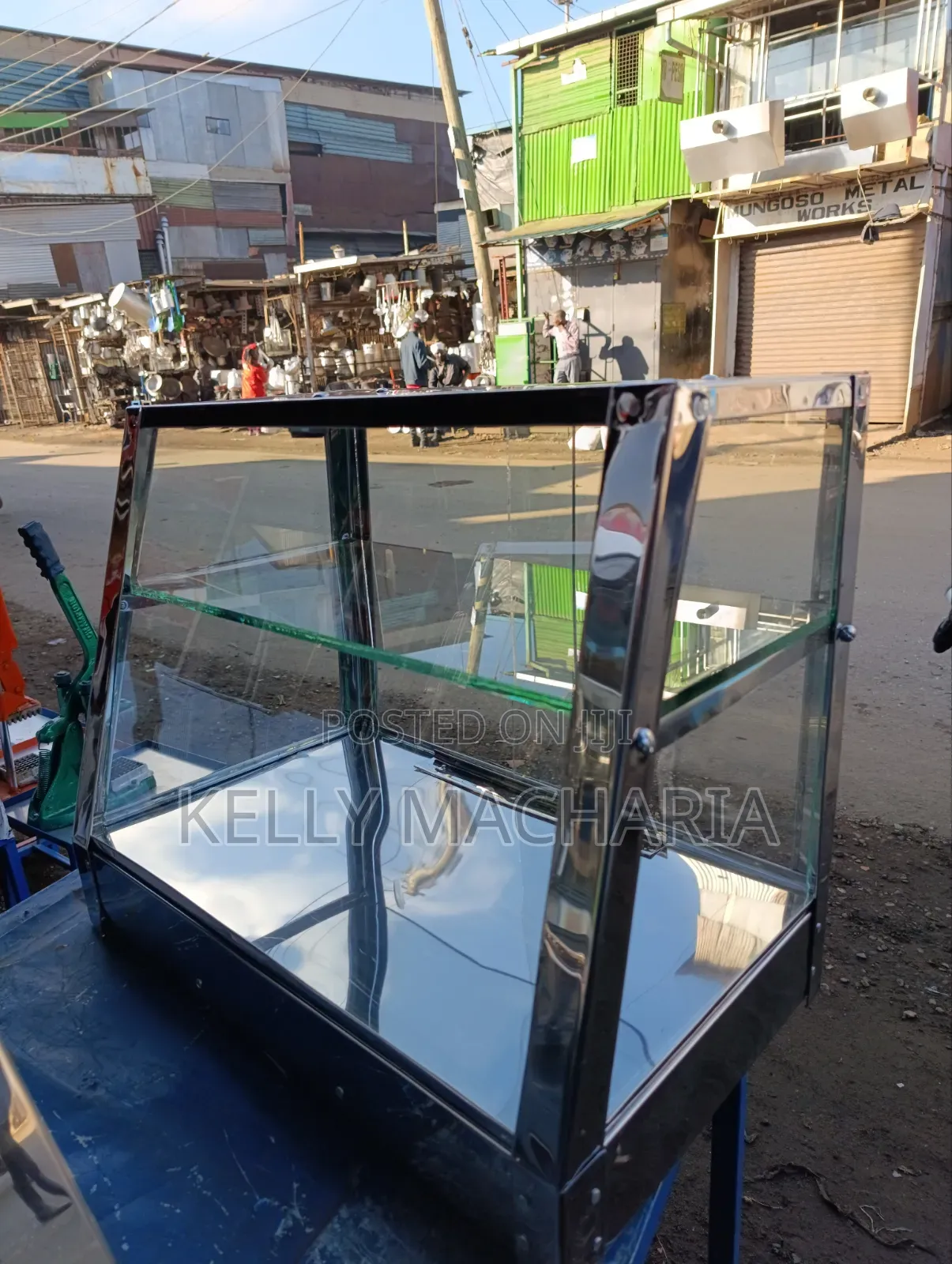 Charcoal Stainless Steel Food Display and Warmers