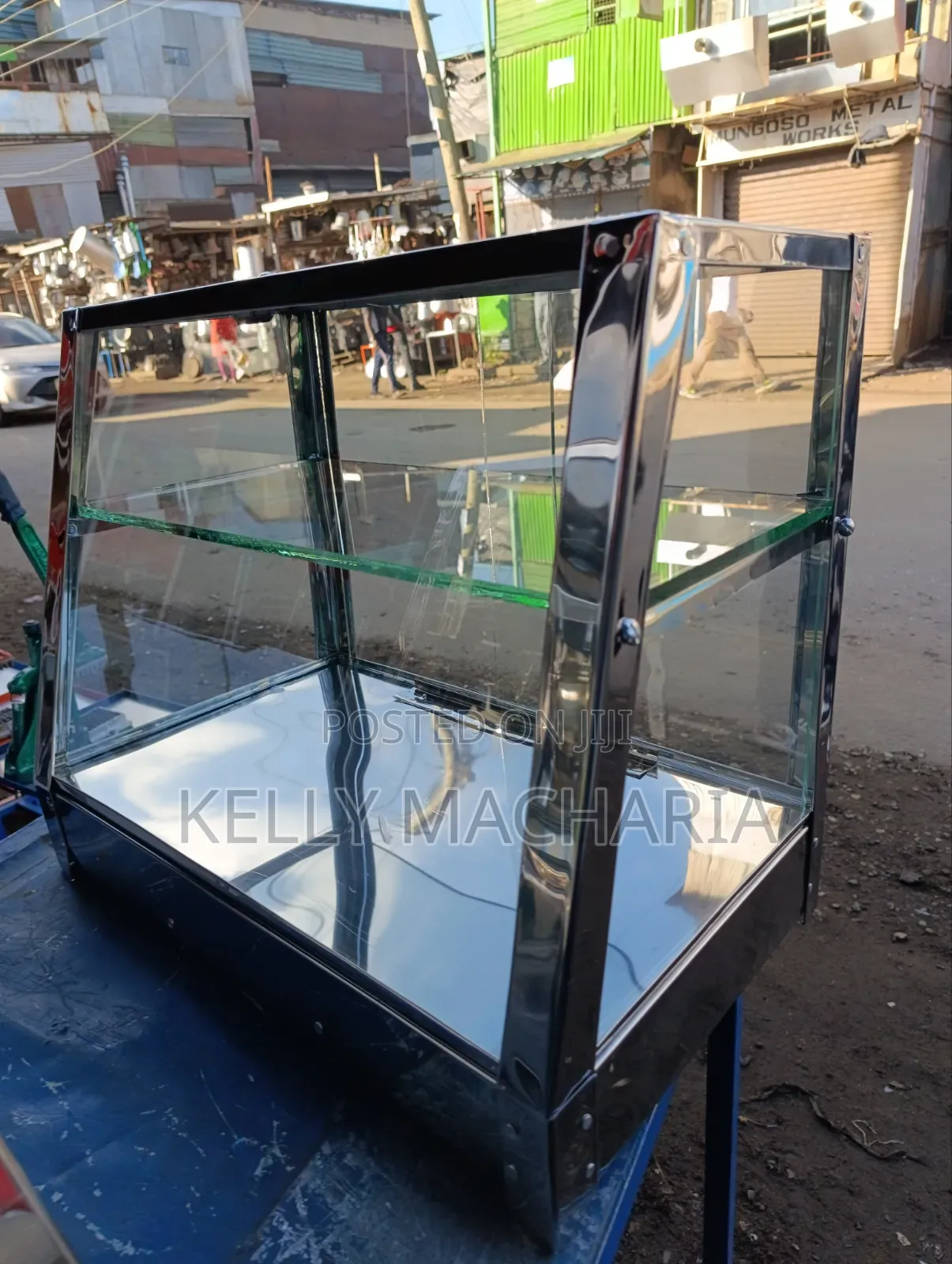 Charcoal Stainless Steel Food Display and Warmers