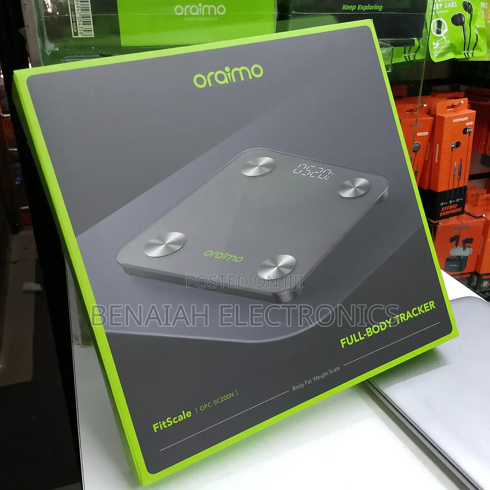 Oraimo Personal Weighing Scale/Fit Scale Opc-Sc200n