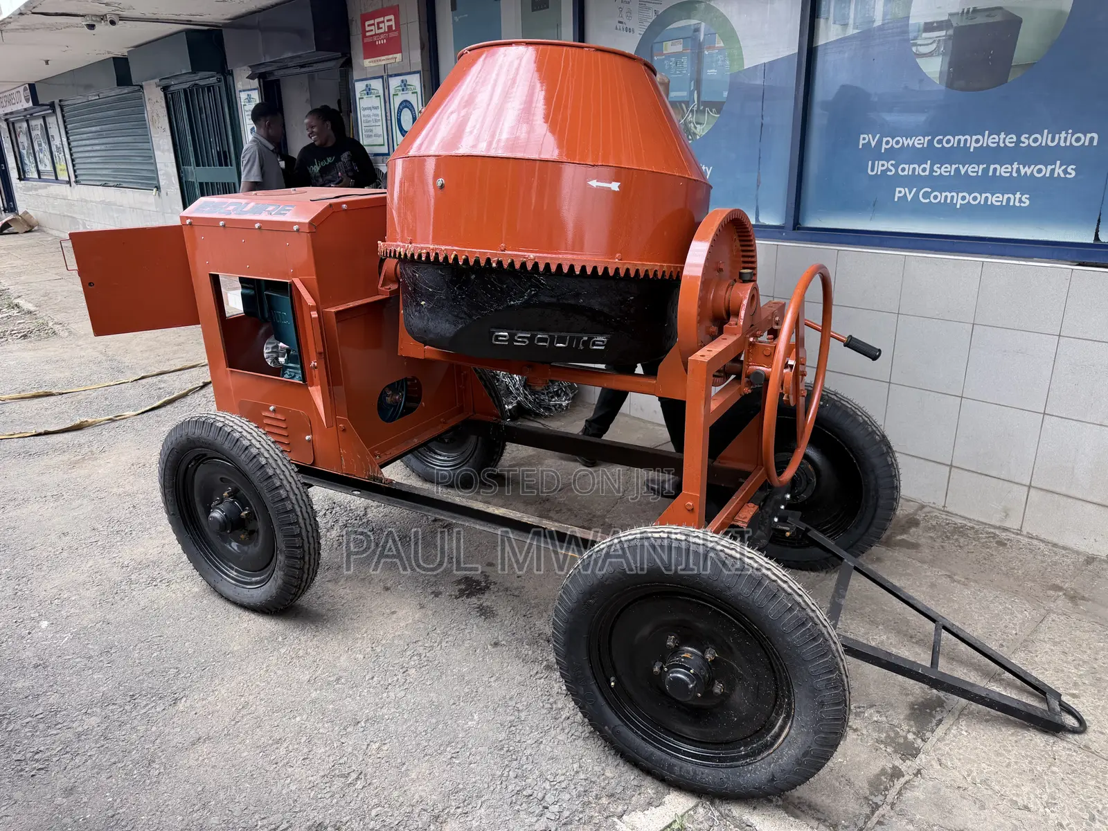 Heavy-Duty Concrete Mixer for Sale - Nu 500 Be (Esquire)