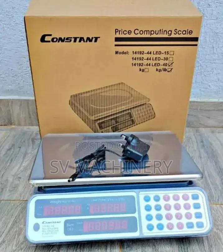 Heavy Duty 40kg Constant Scale (Armless)