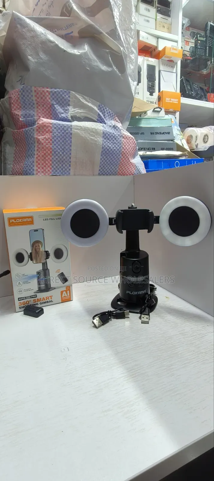 Ai Auto Tracking Gimbal A20 Pro 360° Face Tracking for Tiktok Live