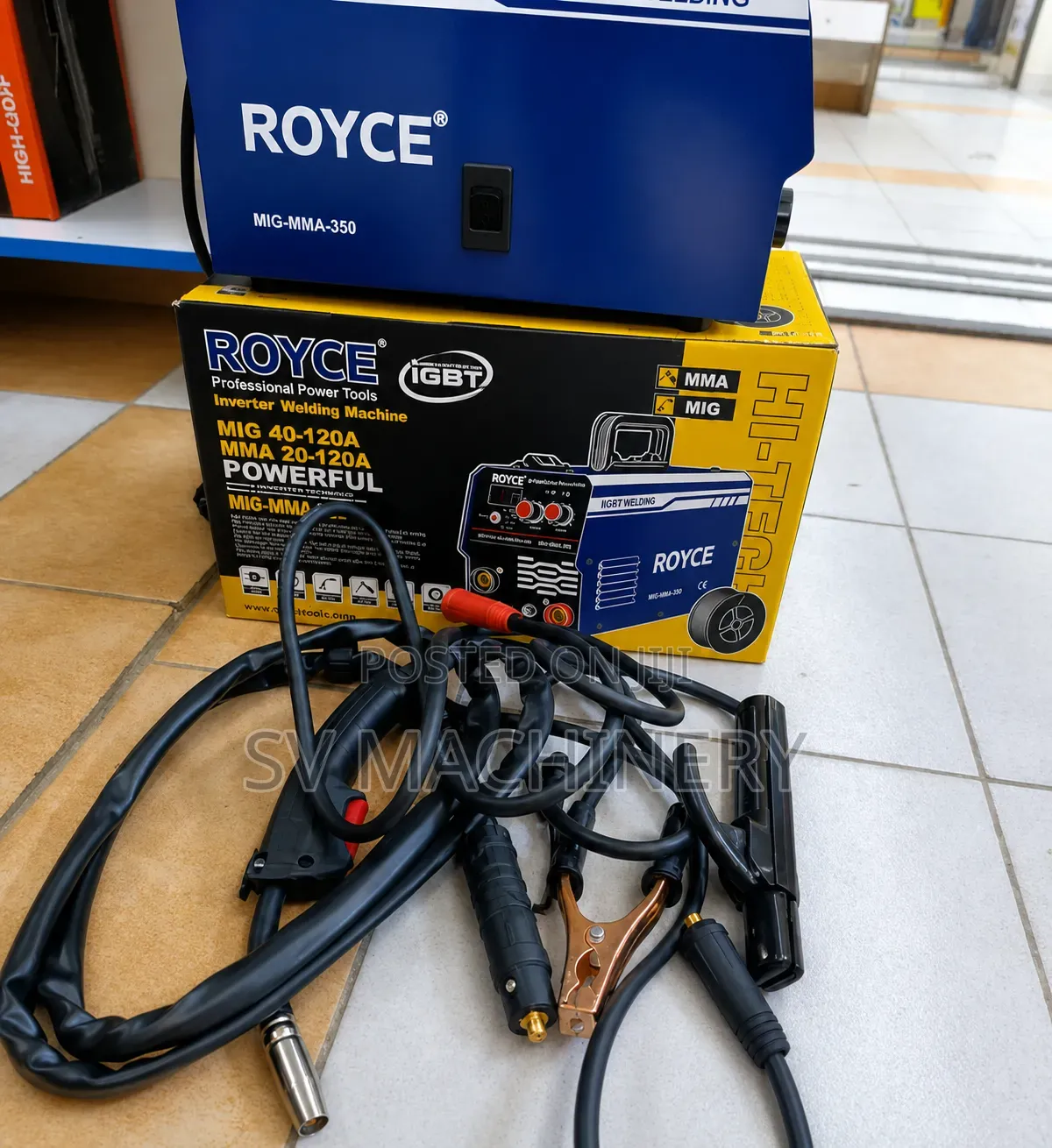 Heavy Duty 350a Mig-Mma Royce Welding Machine