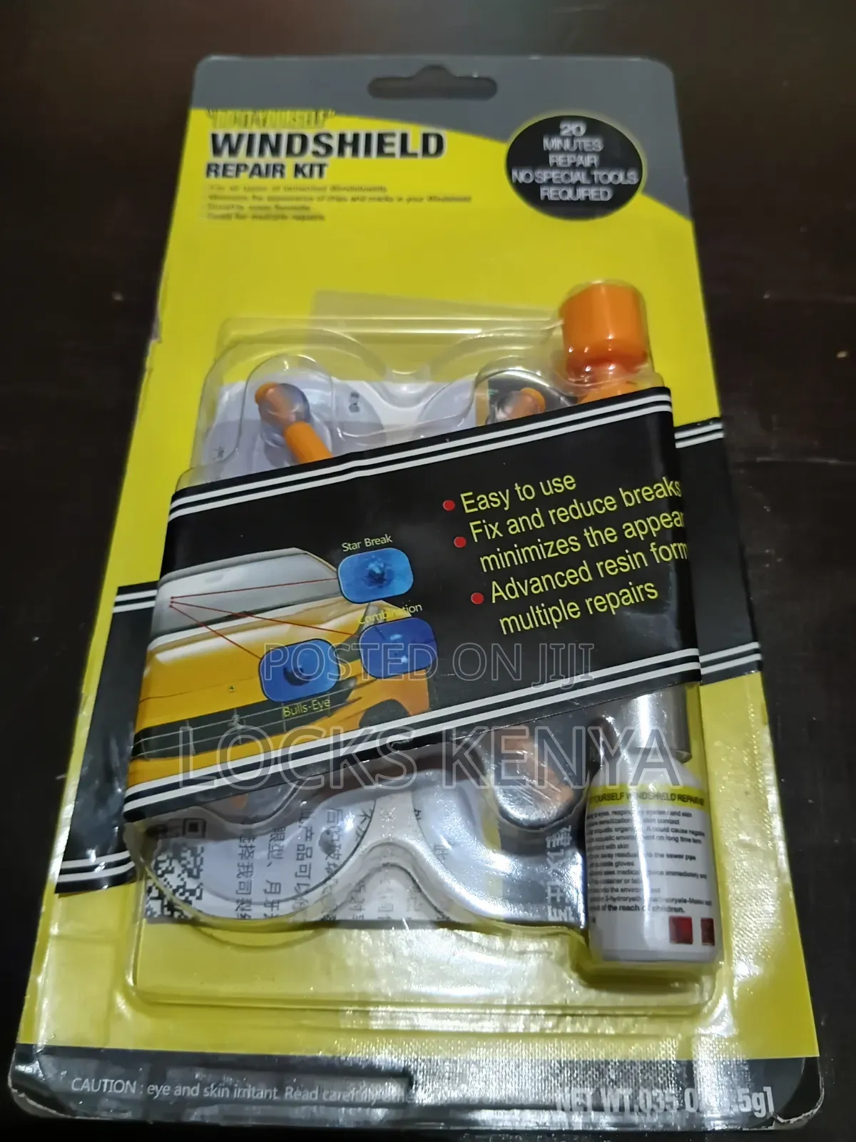 Invisible Windshield Crack Repairs Kit