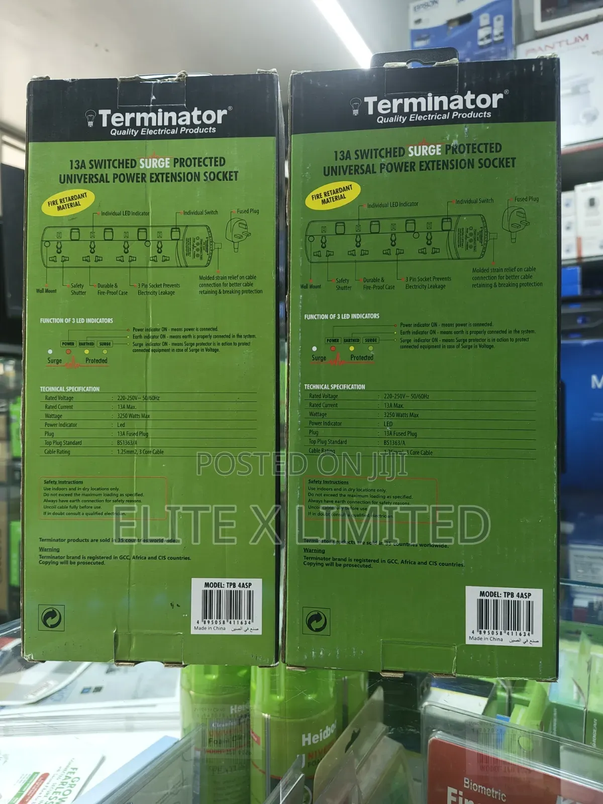 Terminator TPB 4asp 4 Way Extension Cable