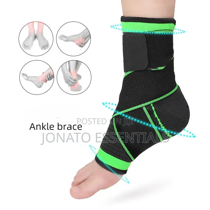 Adjustable Ankle Support Brace for Sports Sprain Recovery