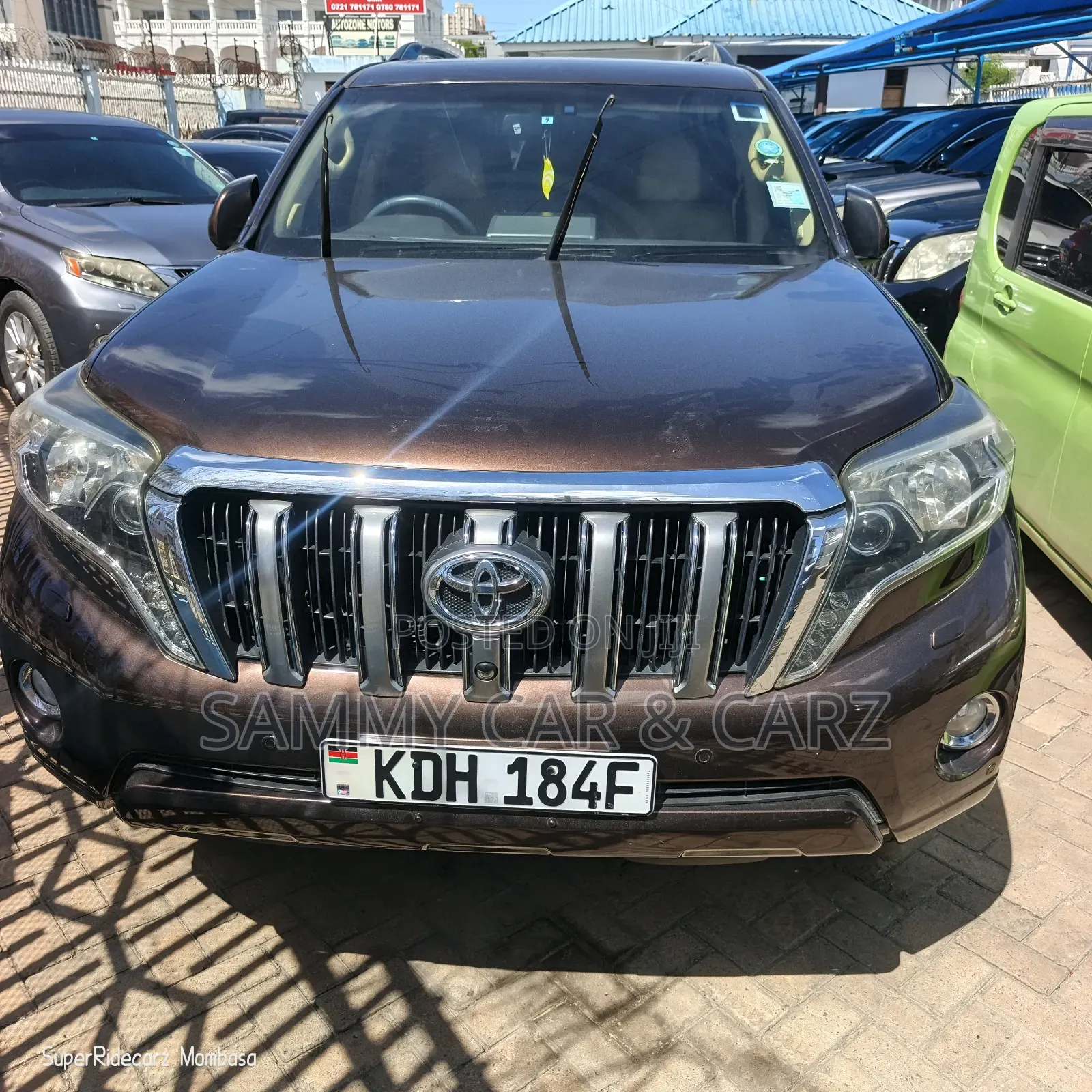 Toyota Land Cruiser Prado 2015 Brown