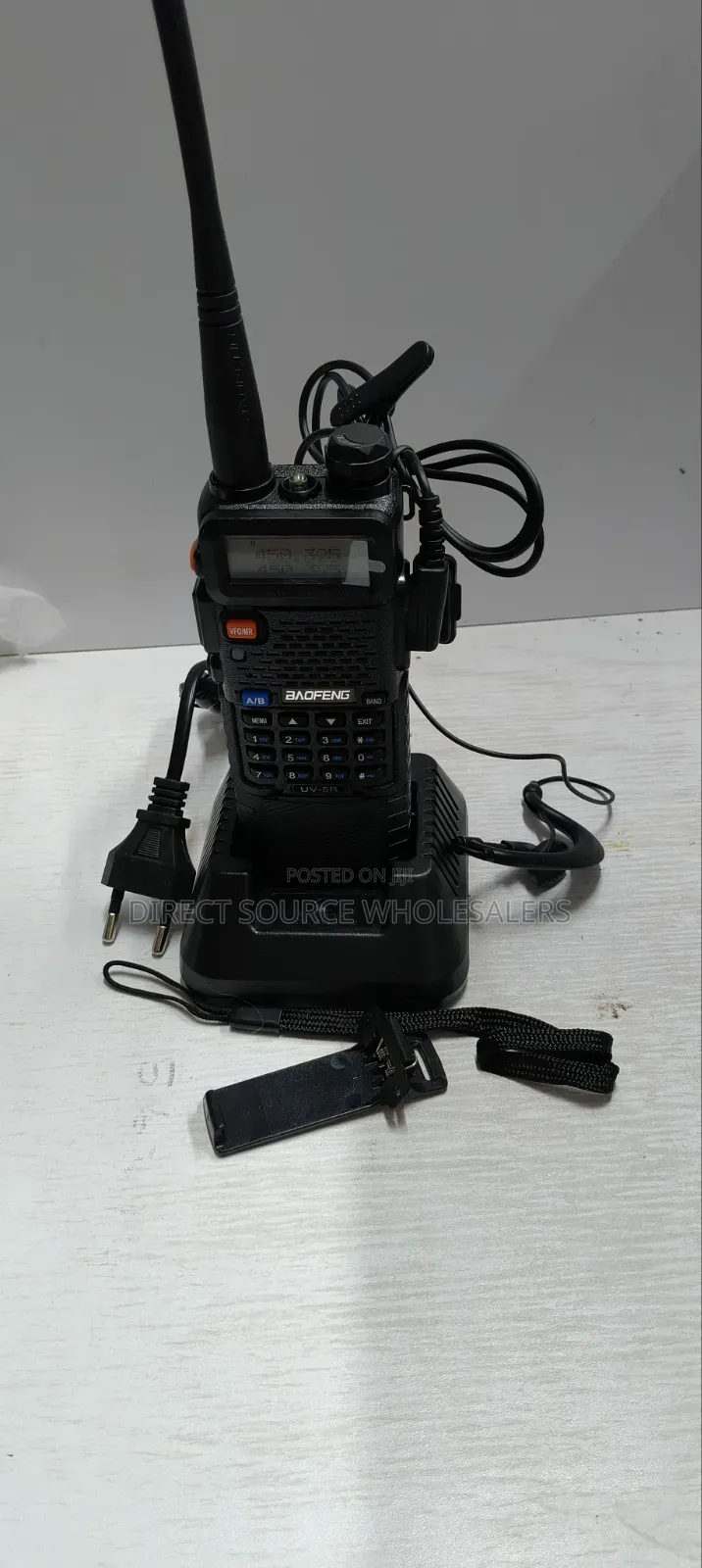 Uv-5r Plus Baofeng Walkie Talkie Rechargeable Two Way Radio