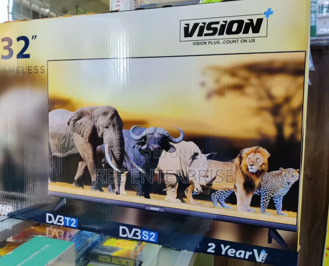 *Vision 32"Inches Digital Frameless