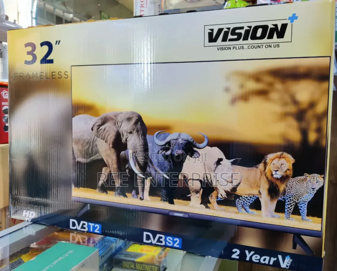 *Vision 32"Inches Digital Frameless