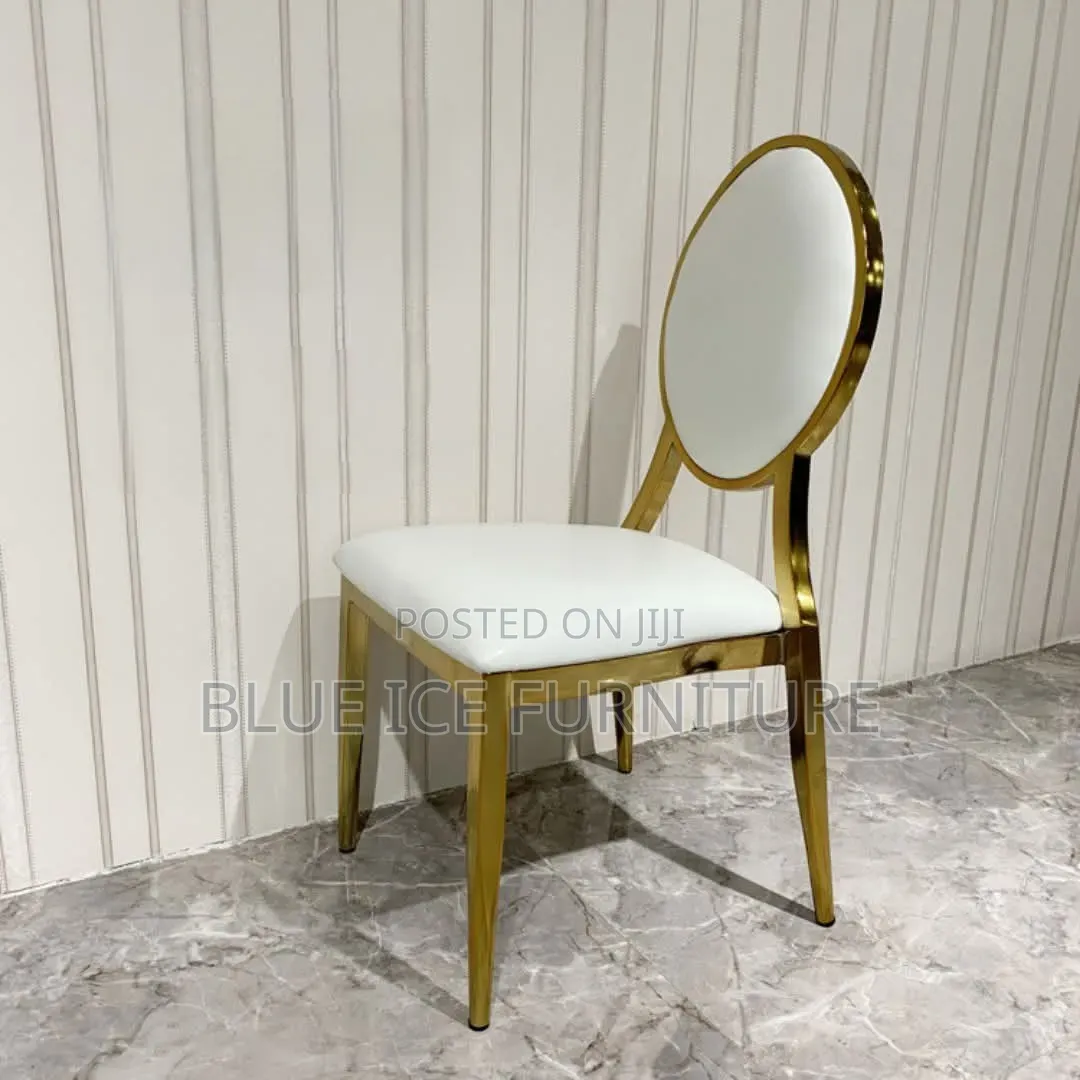 Armless Gold Event Chair
