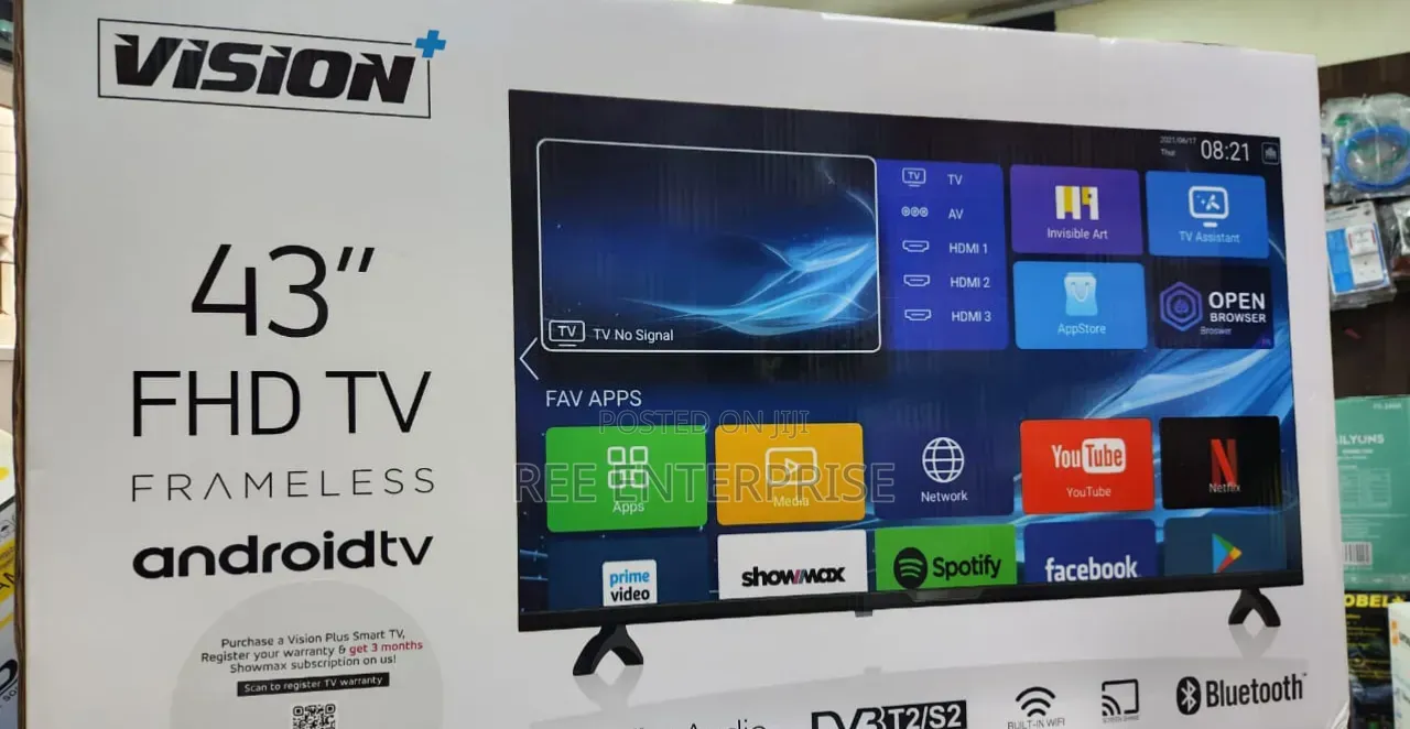*Vision 43" Smart Android Frameless