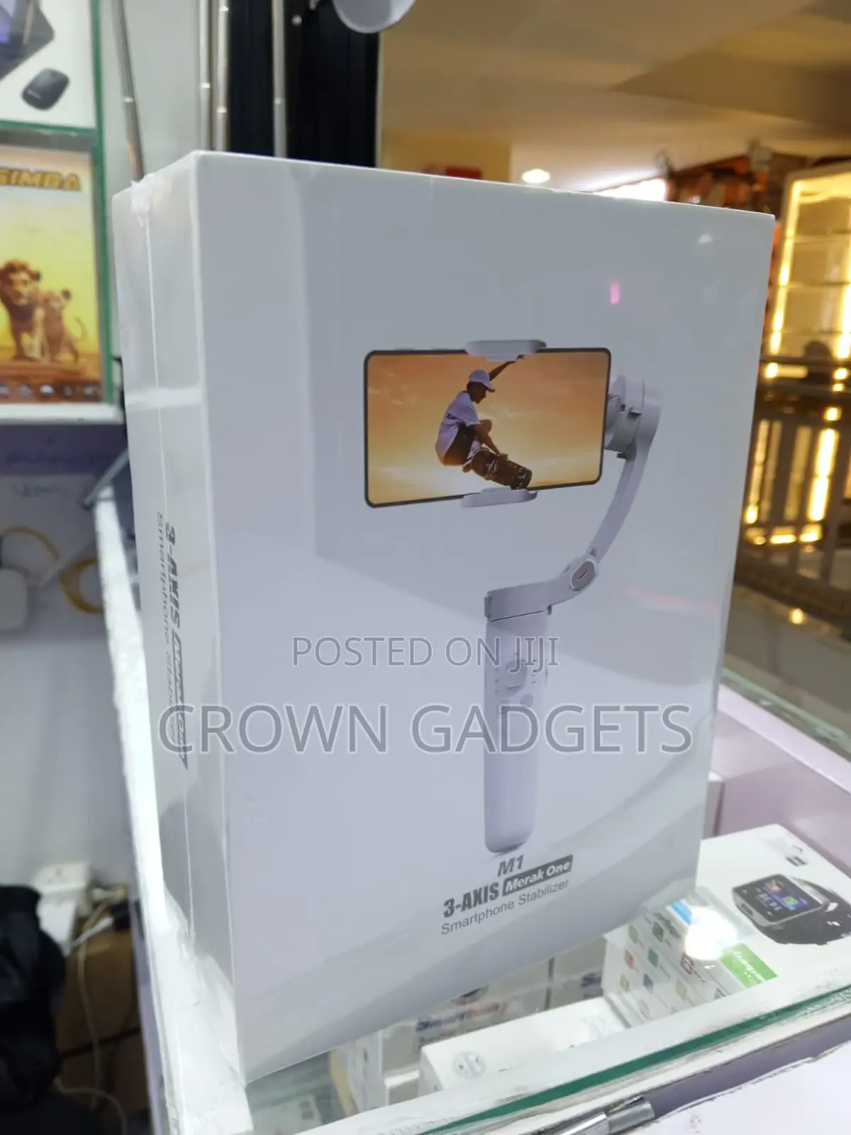 Merak M1 Ai Tracking Phone Gimbal Portrait Landscape Mode
