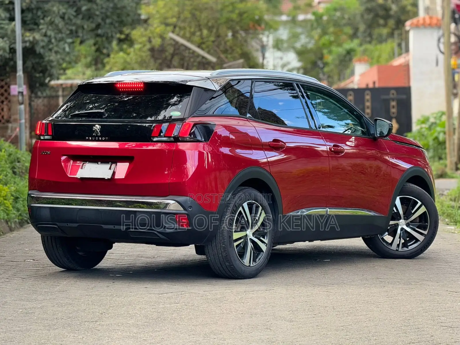 Peugeot 3008 2019 Red