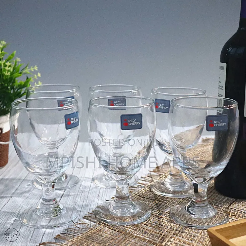 6pcs Goblet Wine Glass Set
