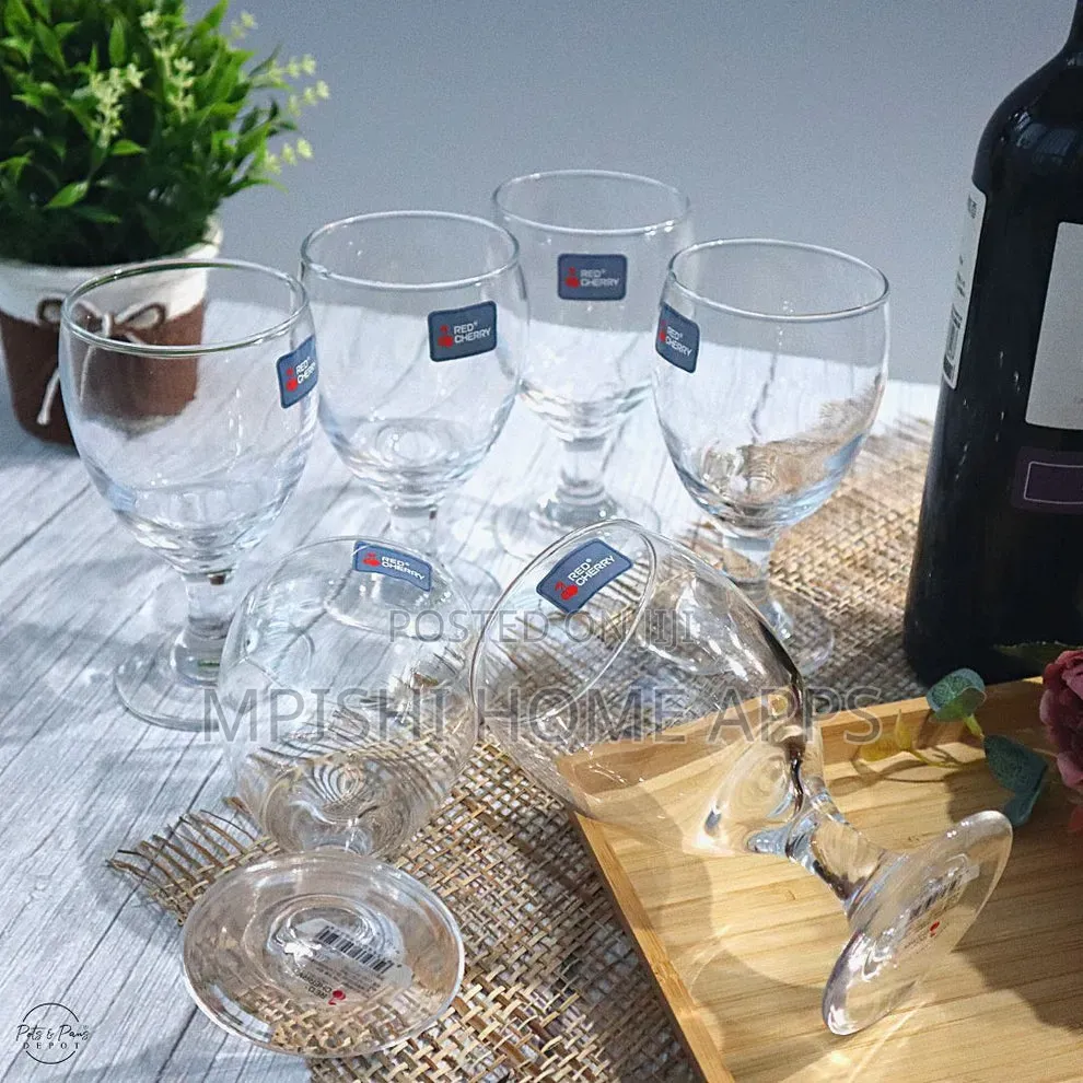 6pcs Goblet Wine Glass Set