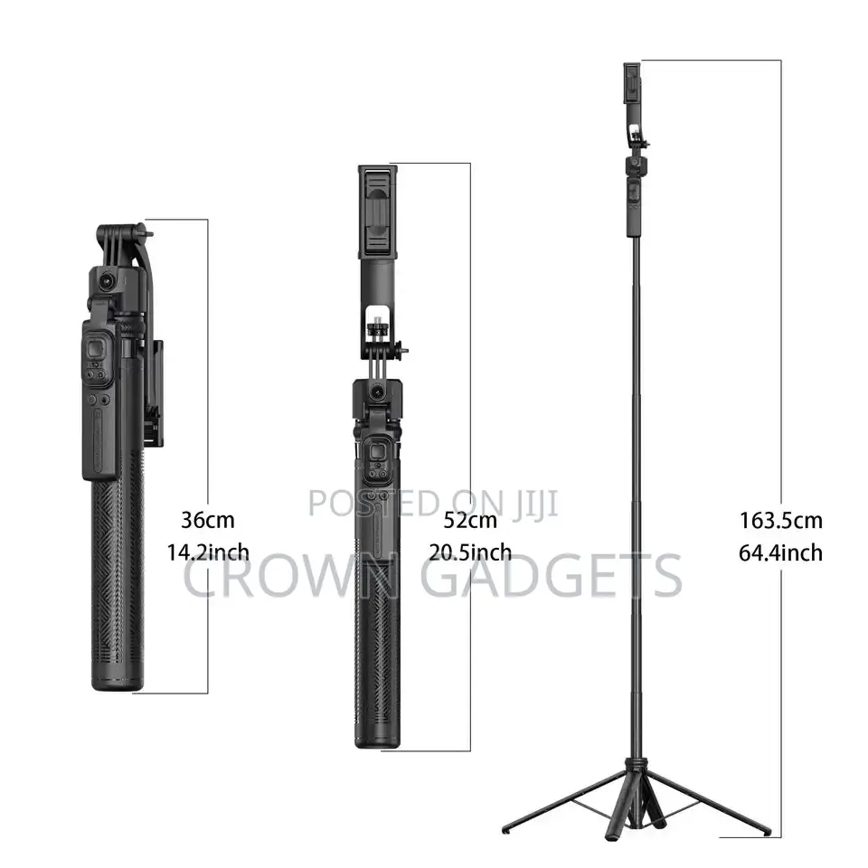 C17 Quadra Pod Auto Tracking Phone Stand Vlog Tripod