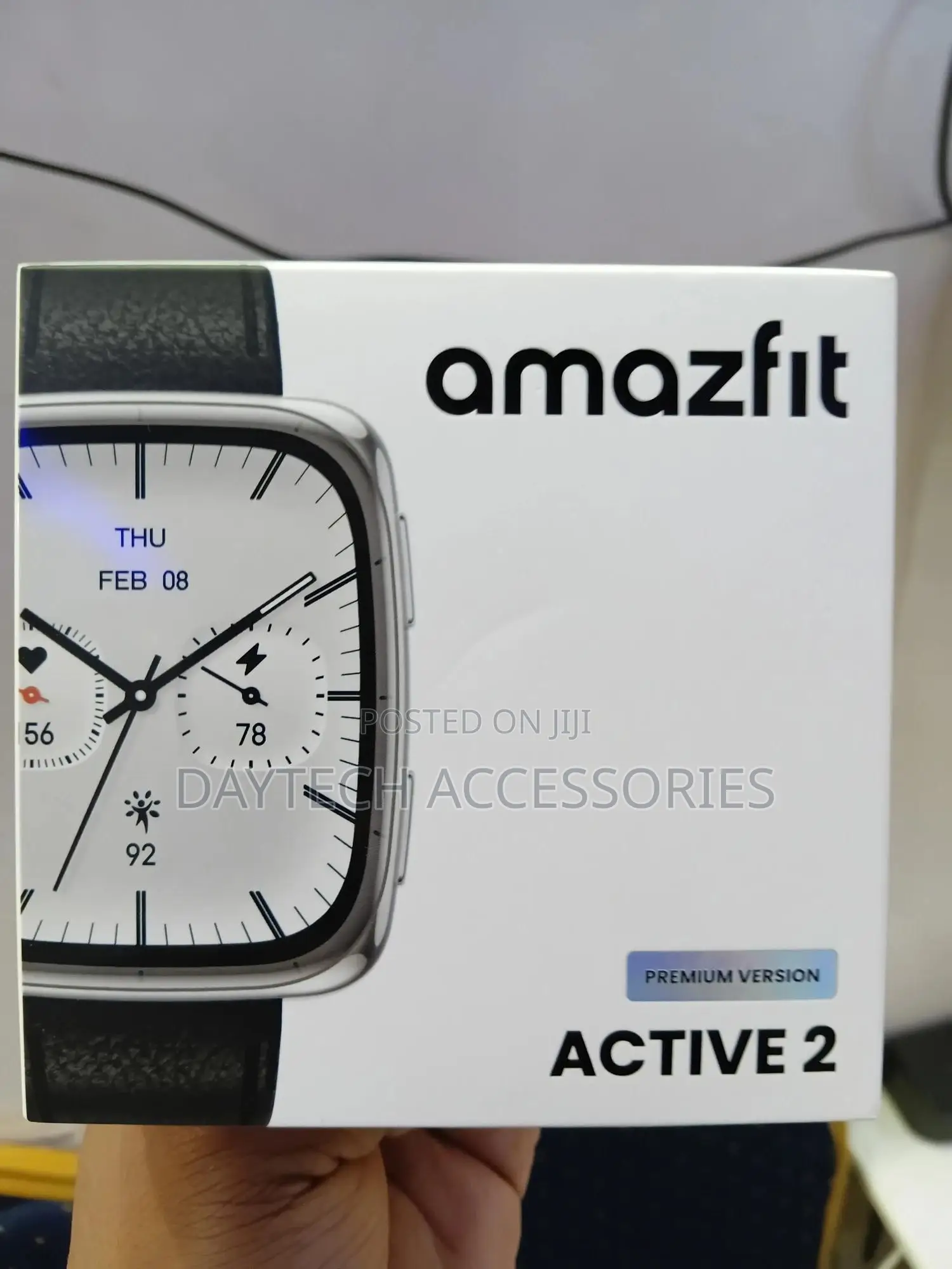 Amazfit Active 2 Premium Version Smartwatch - Black