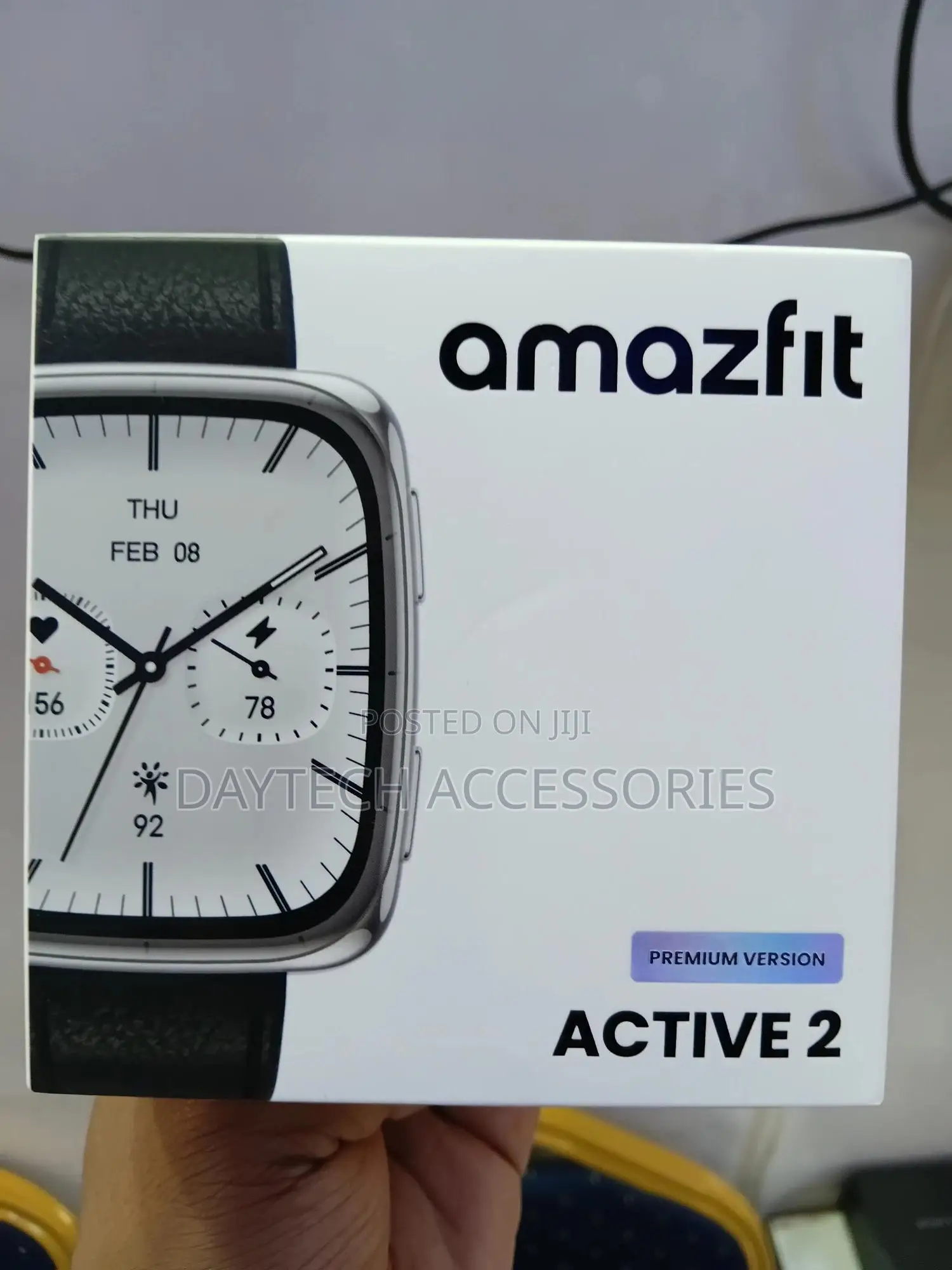 Amazfit Active 2 Premium Version Smartwatch - Black