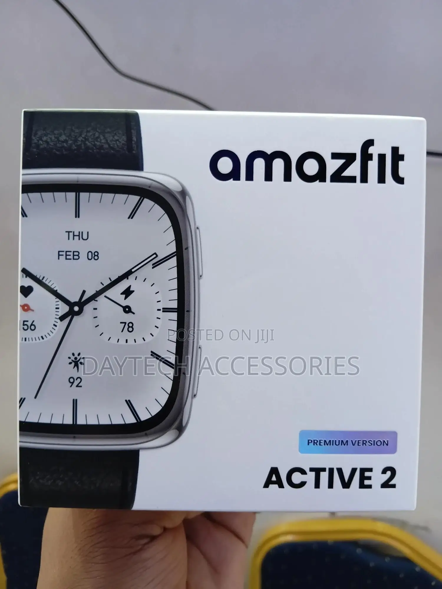 Amazfit Active 2 Premium Version Smartwatch - Black