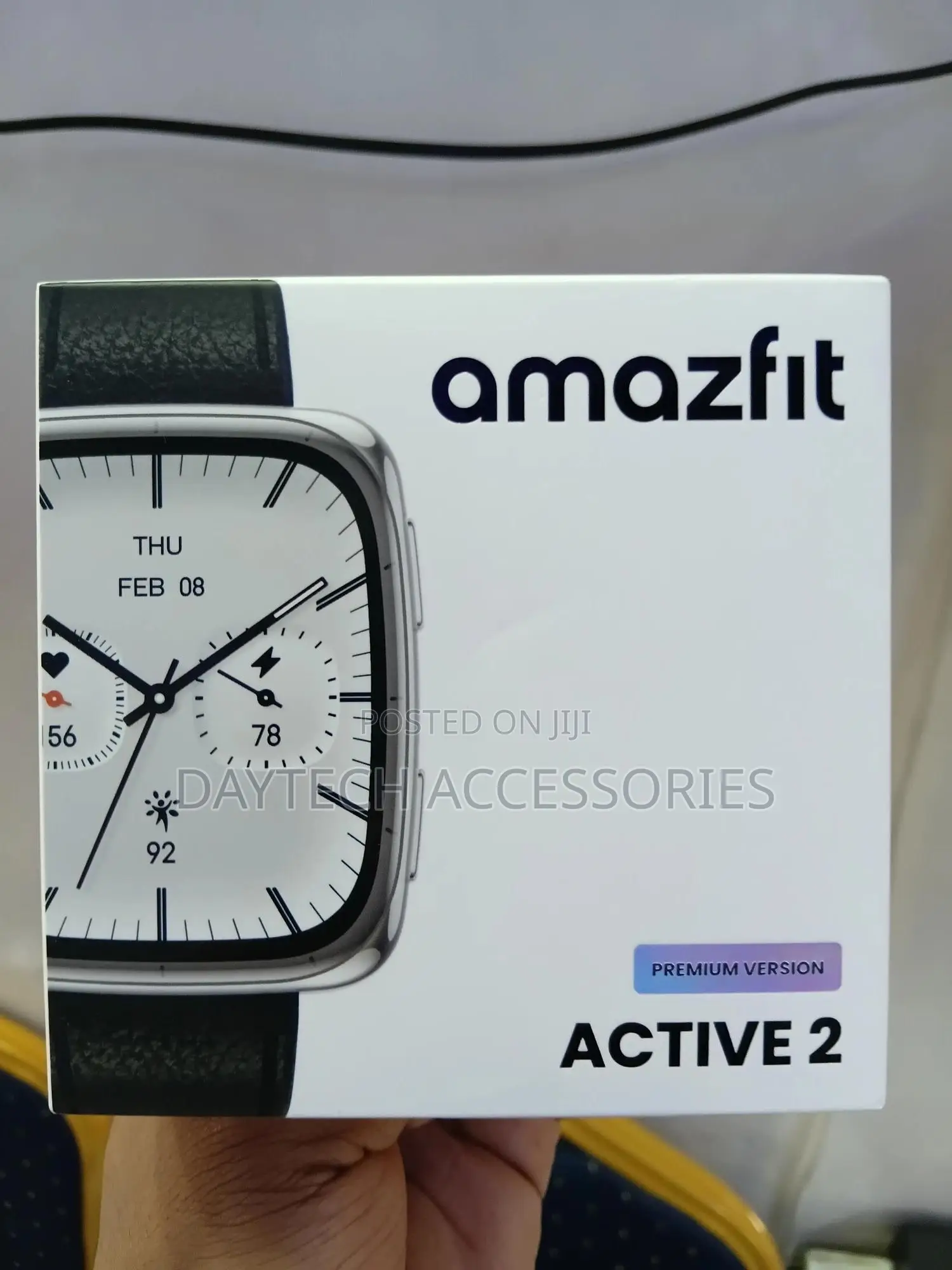 Amazfit Active 2 Square Premium Smart Watch Zepp Os Touchscreen