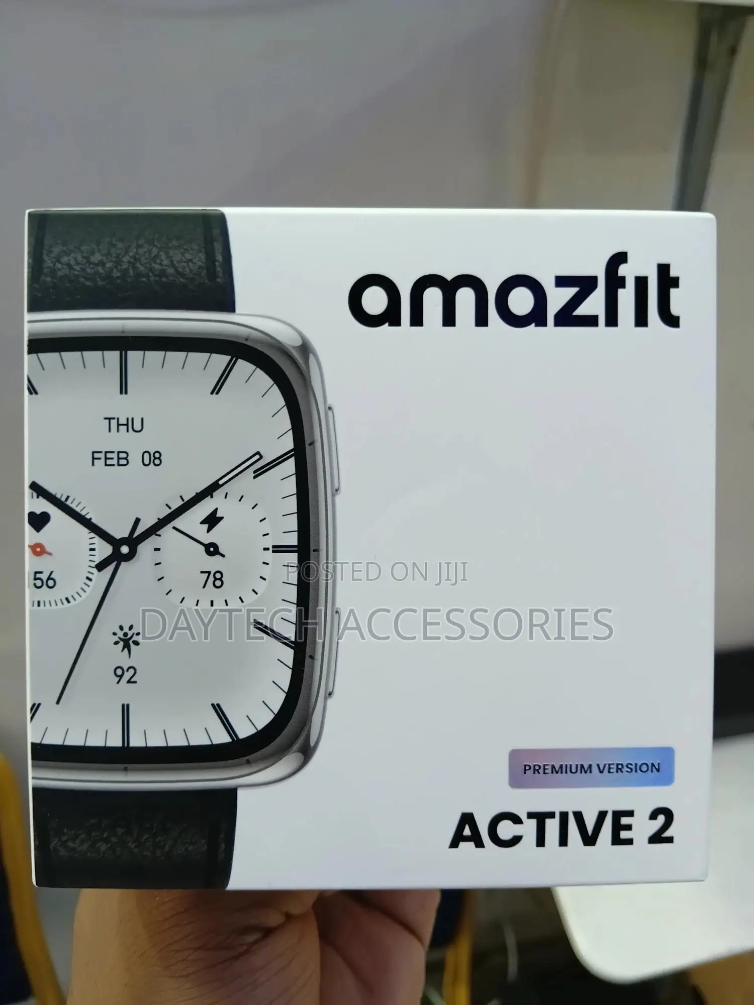 Amazfit Active 2 Square Premium Smart Watch Zepp Os Touchscreen
