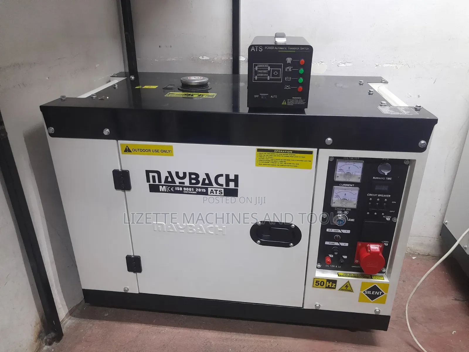 Maybach 12kva 3 Phase Diesel Generator With Ats