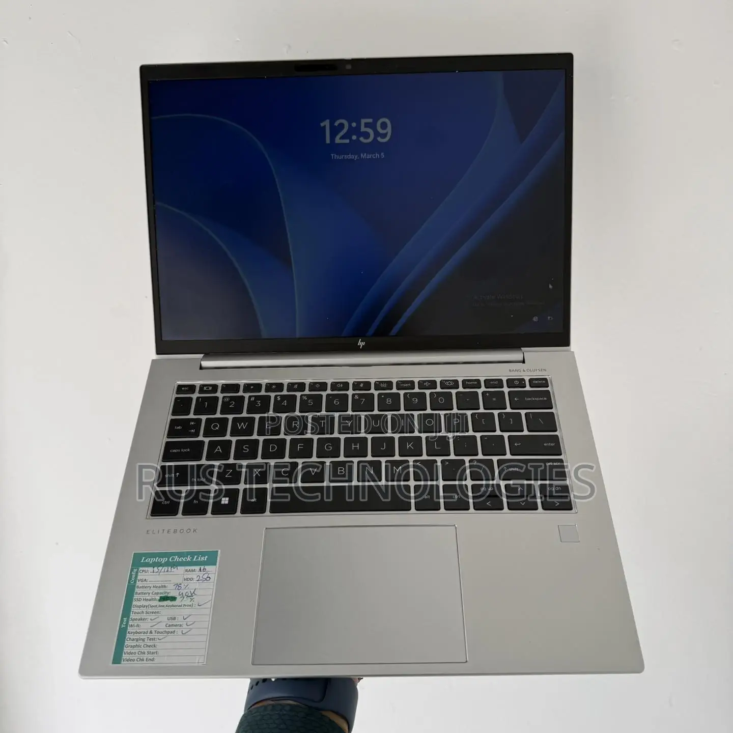 New Laptop HP EliteBook 840 G9 8GB Intel Core i5 SSD 512GB