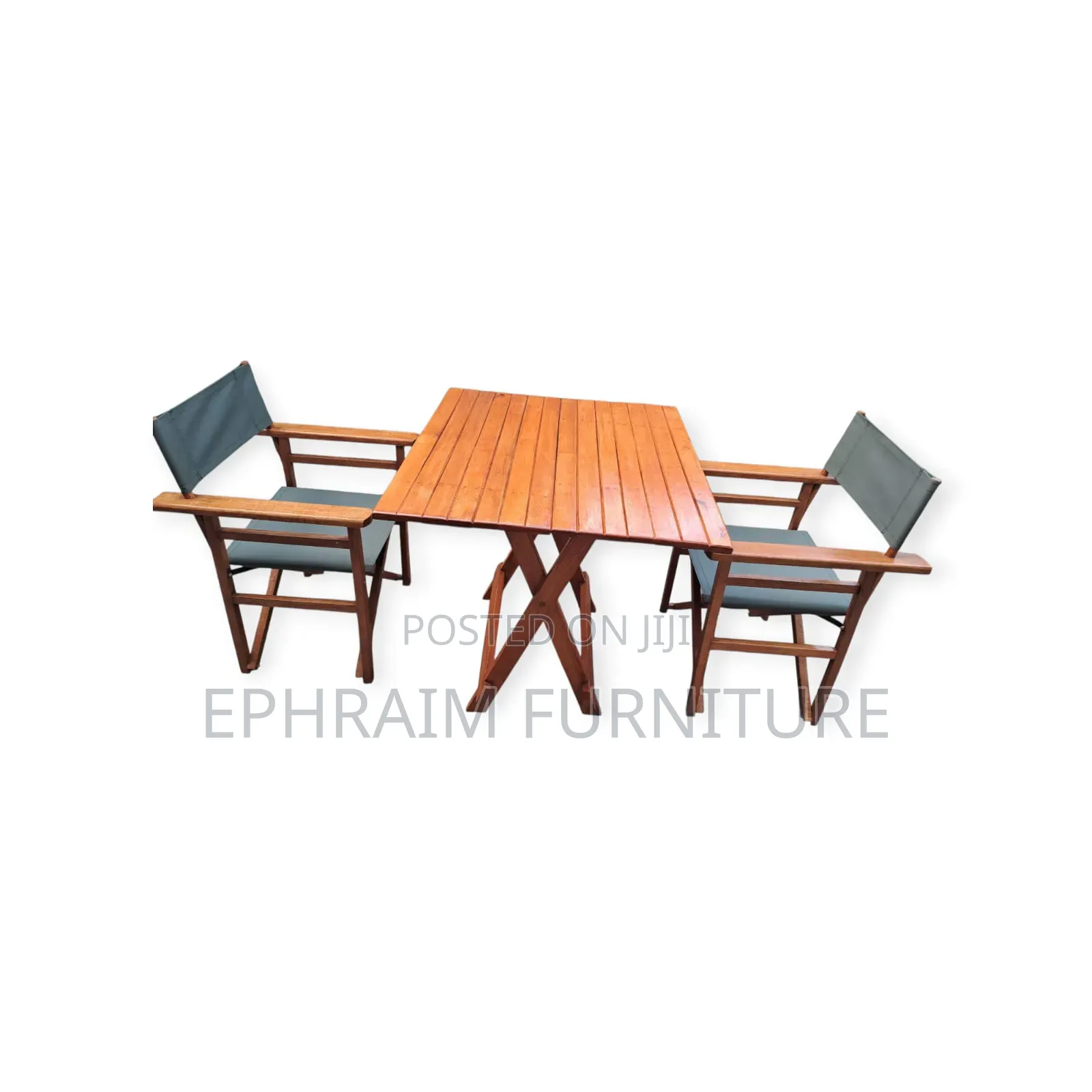 Foldable Camp Chairs With a Centre Foldable Table for Sale