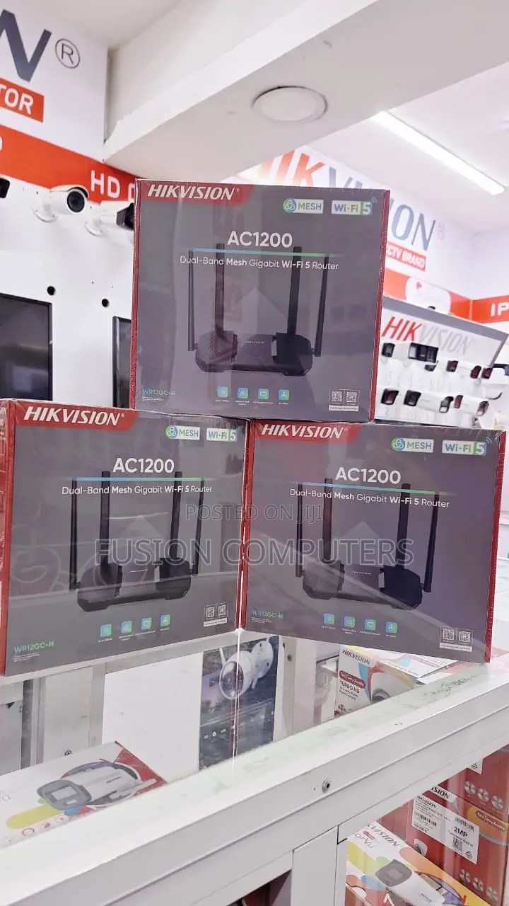 Hikvision Ac1200 Gigabit Port Wireless Router