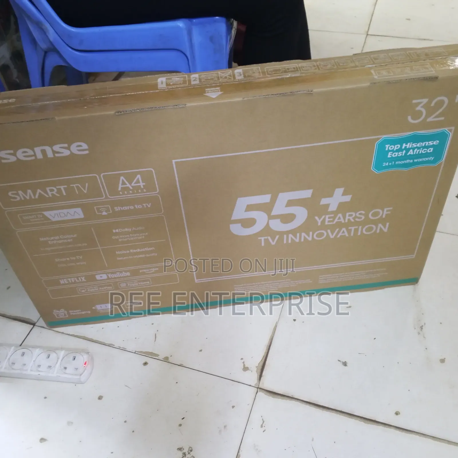 Hisense 32 A4 Inches Smart Brand New Tv