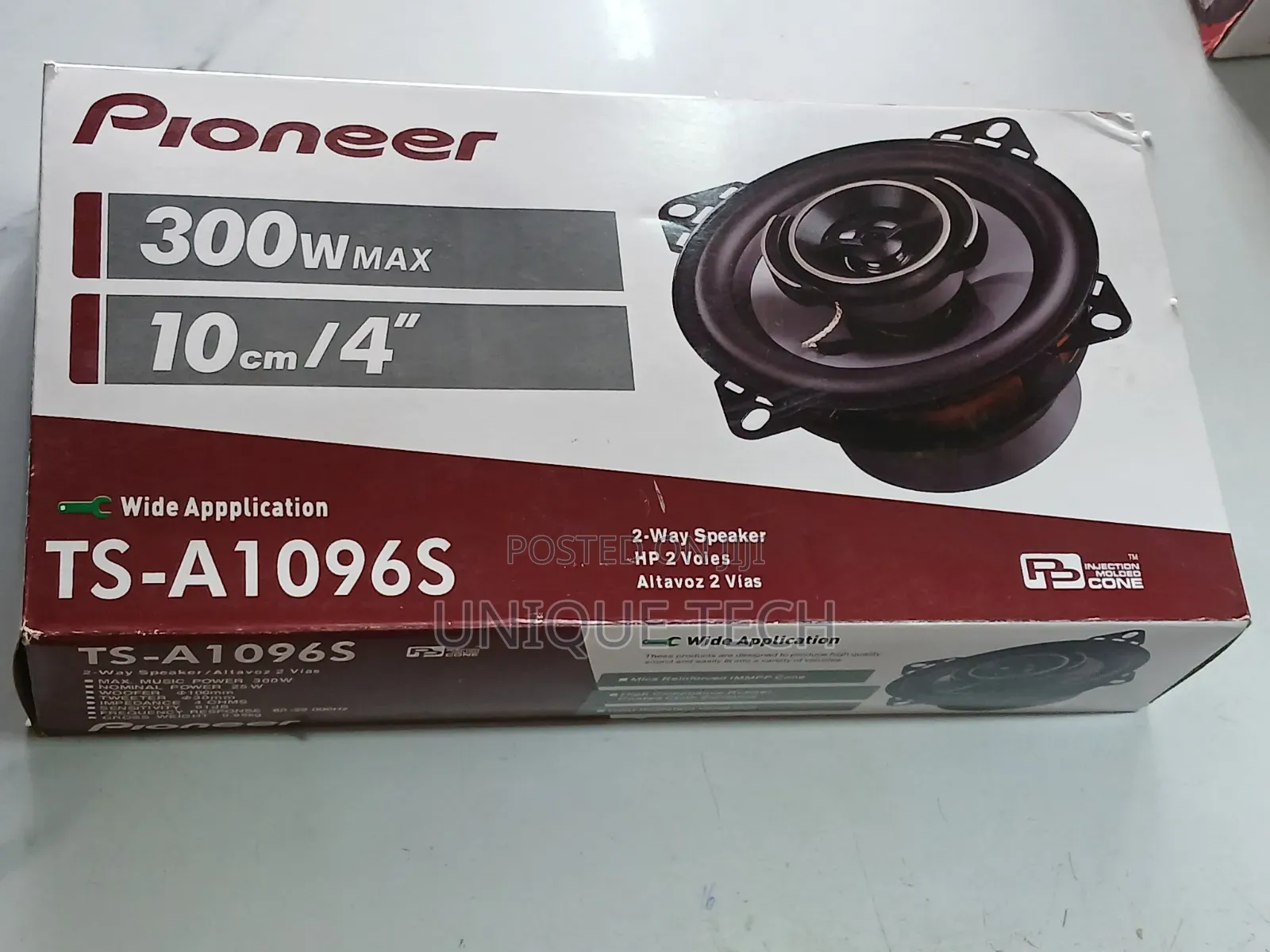 4" Pioneer Speakers 300w