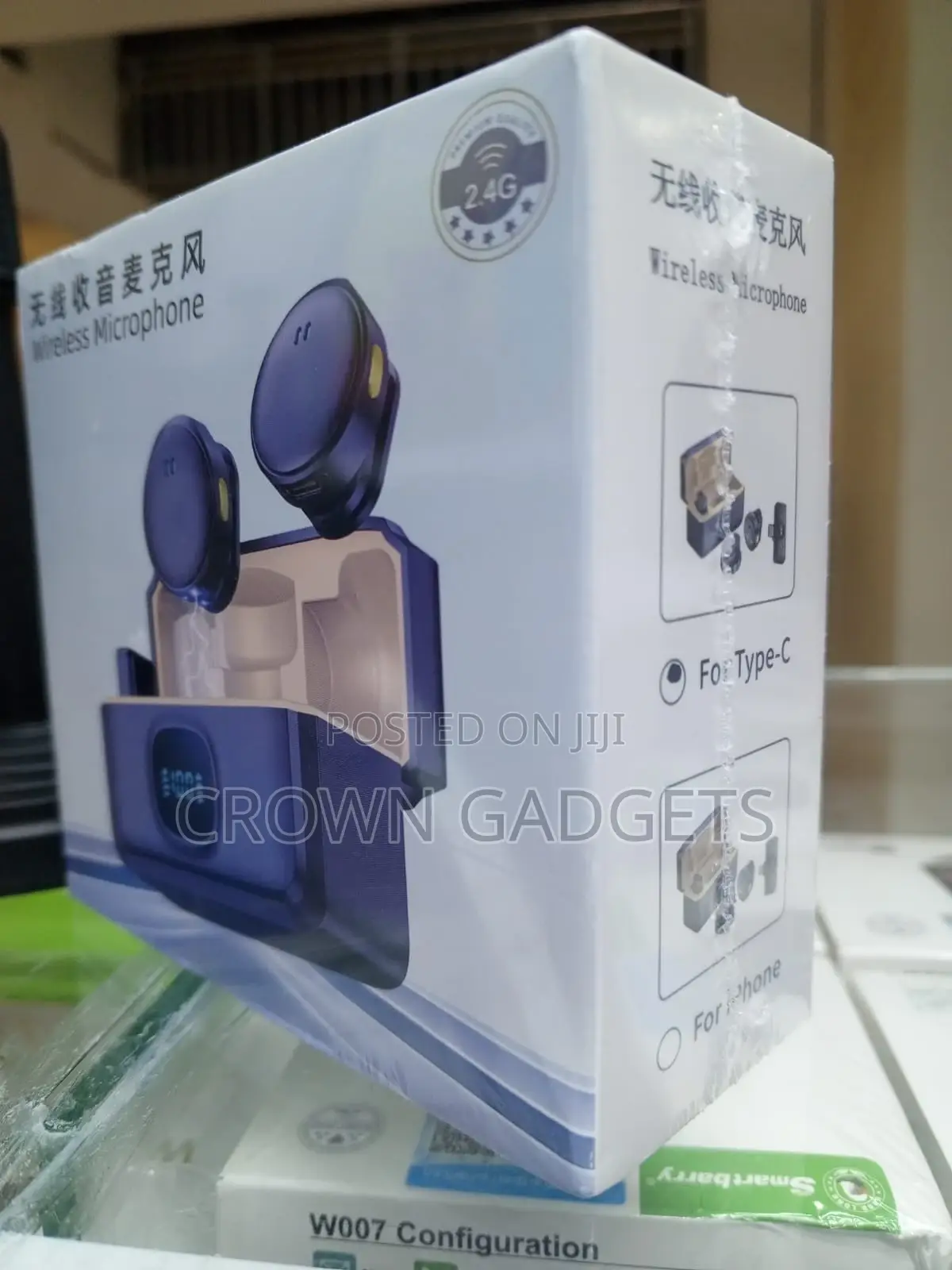 Q8 Dual Wireless Mic Kit Led Case 20m Noise Reduction