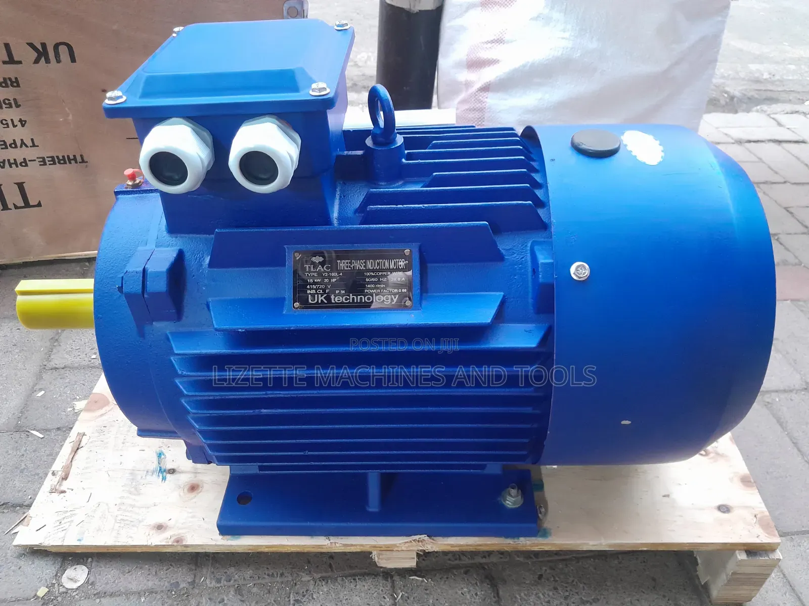 Tlac 20hp 3 Phase Electric Induction Motor Low Speed